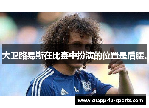 大卫路易斯在比赛中扮演的位置是后腰。 大卫路易斯在比赛中扮演的位置是后腰。